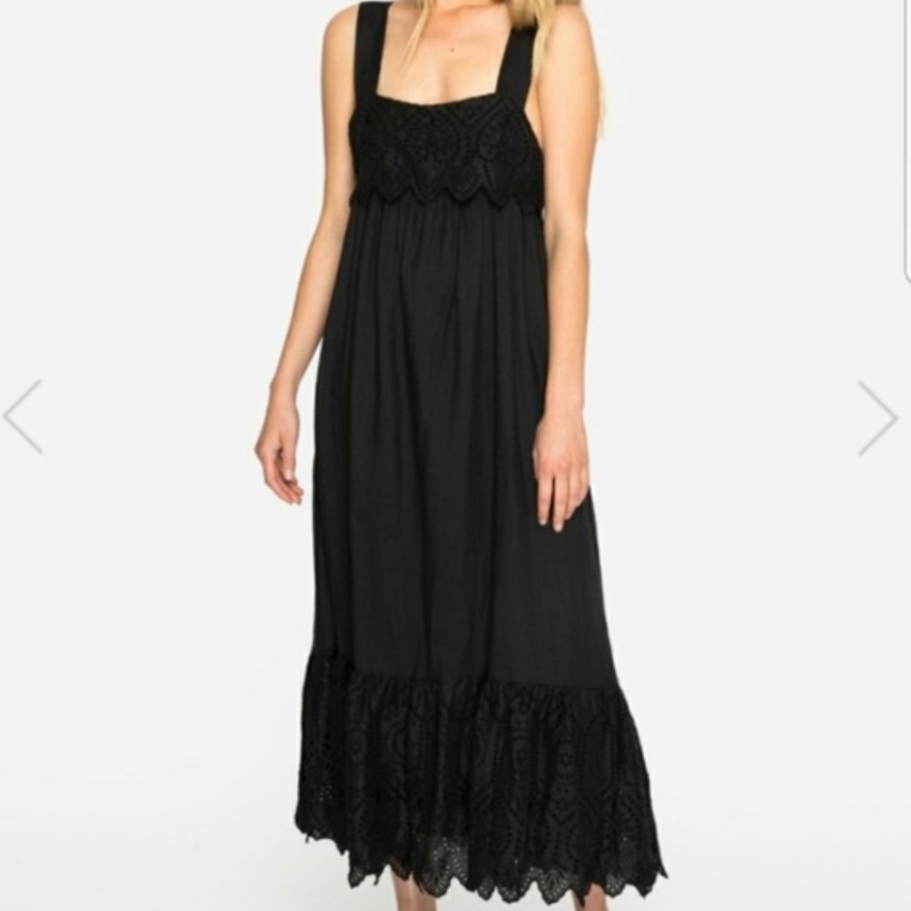 Johnny Was Black Mishti Sundress XS